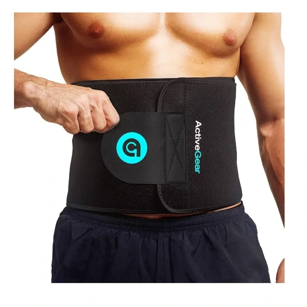 Black Waist Trimmer Belt